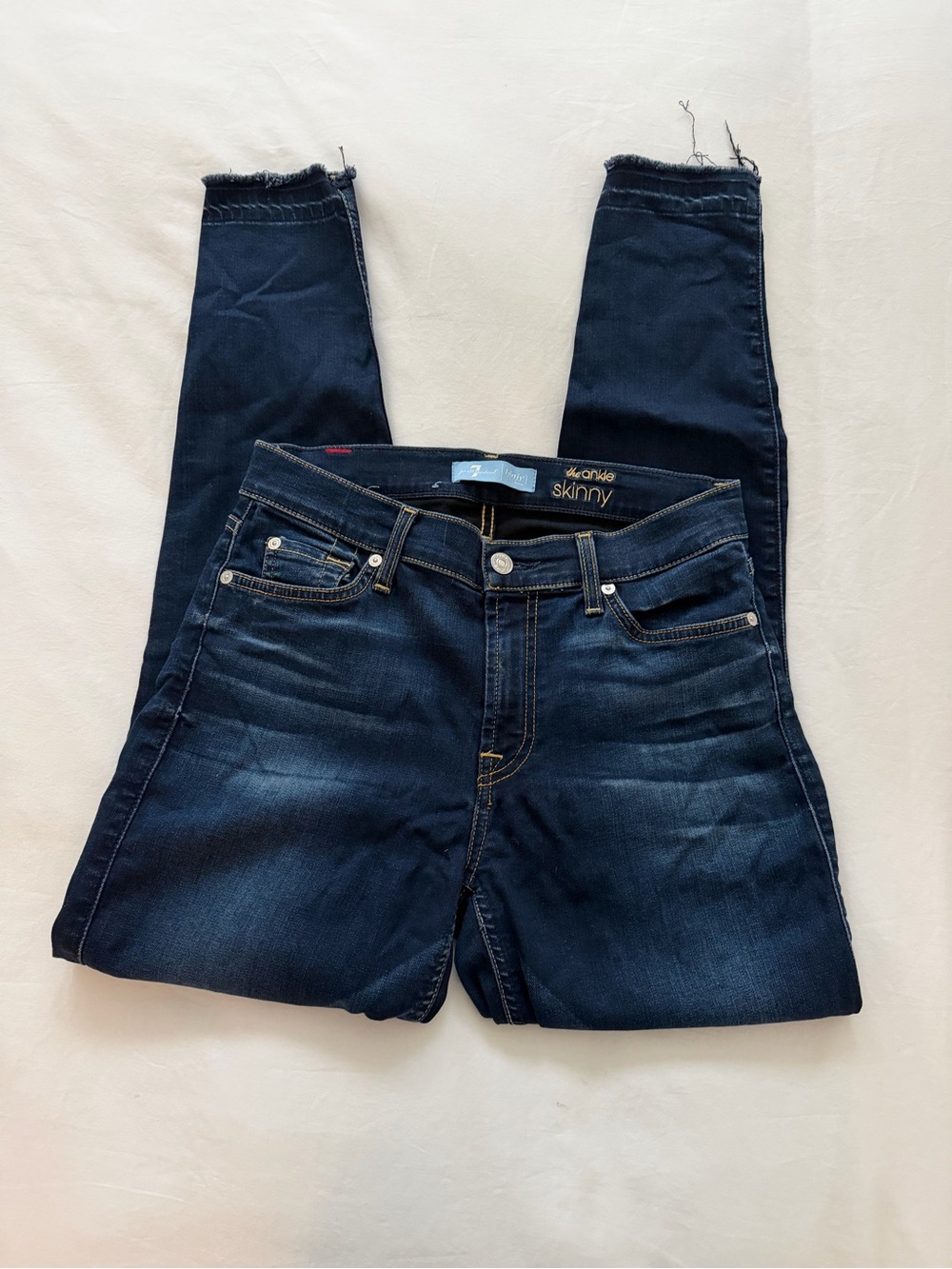 7 For All Mankind Bl(air) skinny jeans